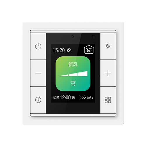 鸿雁智能家居：​新风控制器的智能模式